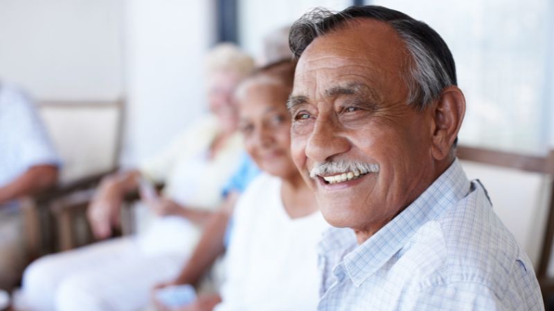 People-older-man-laughing-agedcare