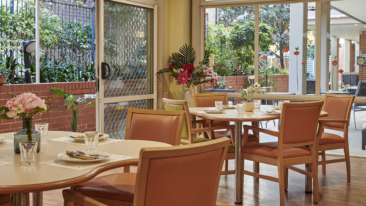 Dining area and terrace