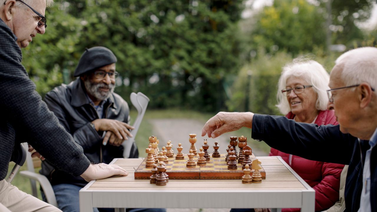 People playing chess