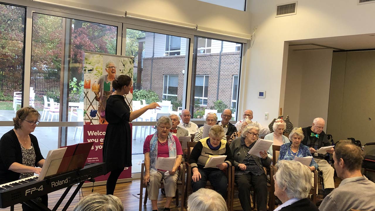 Research study brings music to our residents 