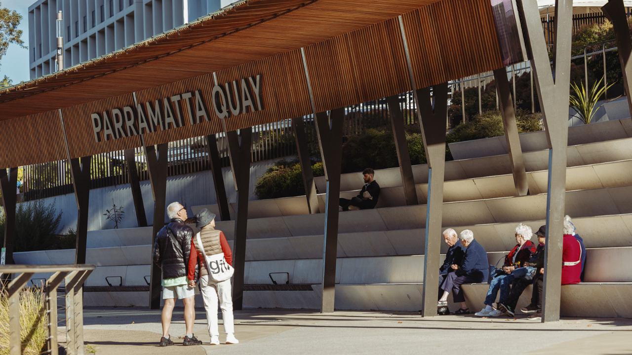 Jump on the Parramatta RiverCat and head into the city